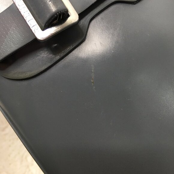 Hunter Women's Gray Glossy Tall Rain Boots Size 8 / 39 EU - Picture 14 of 16